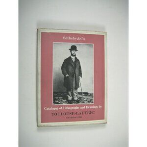 Sotheby Auction Catalog Lithographs Drawings Toulouse-Lautrec 1966 Art